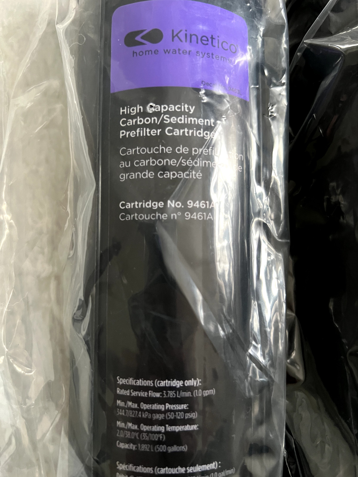 Kinetico Reverse Osmosis K5 A200 Filter 9461A Purple 9306B Orange Taste Odor.