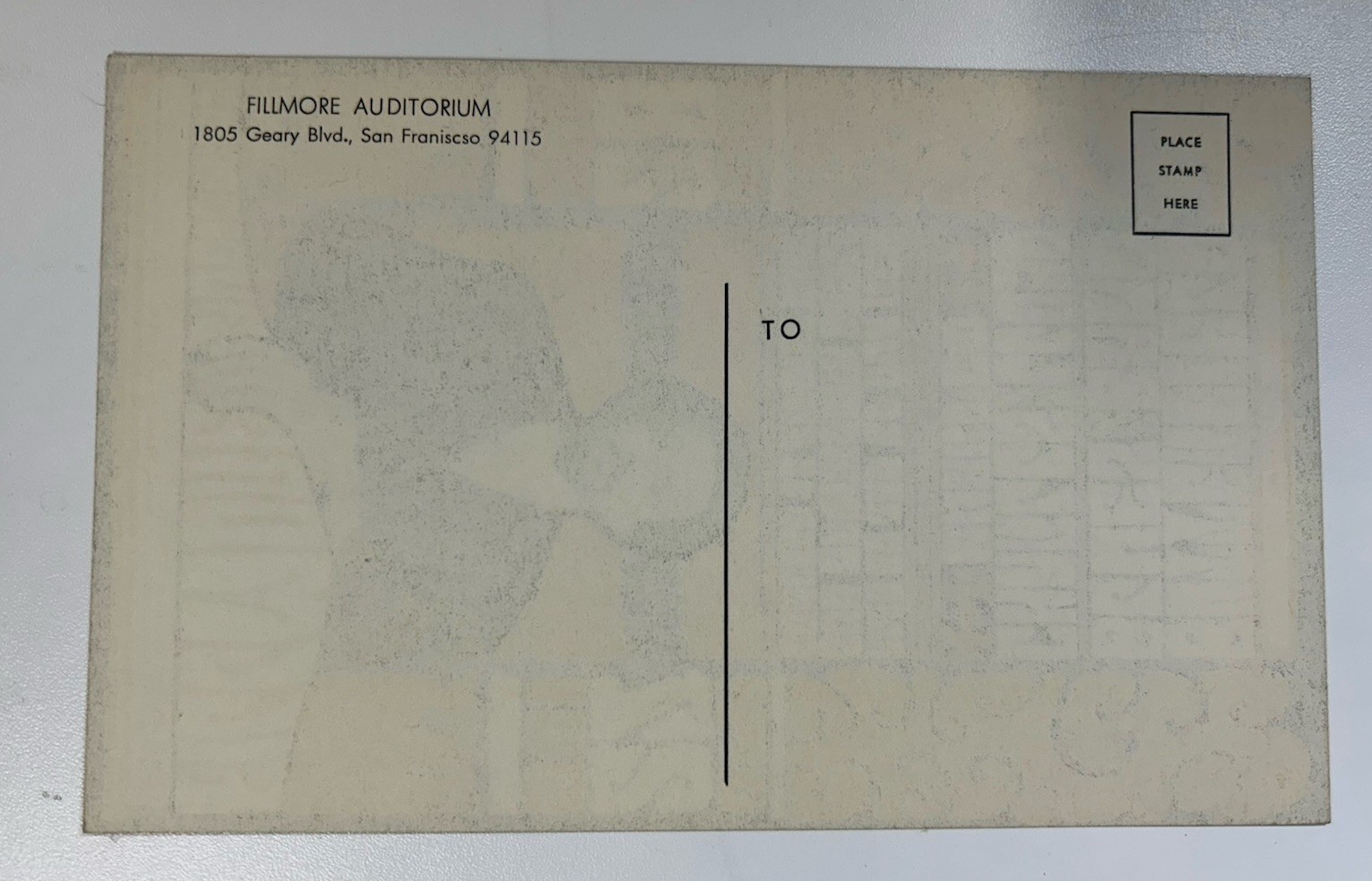 1967-FILLMORE-BG-47 POSTCARD-CHARLES LLOYD QUARTET/BUTTERFIELD BLUES BAND-MINT