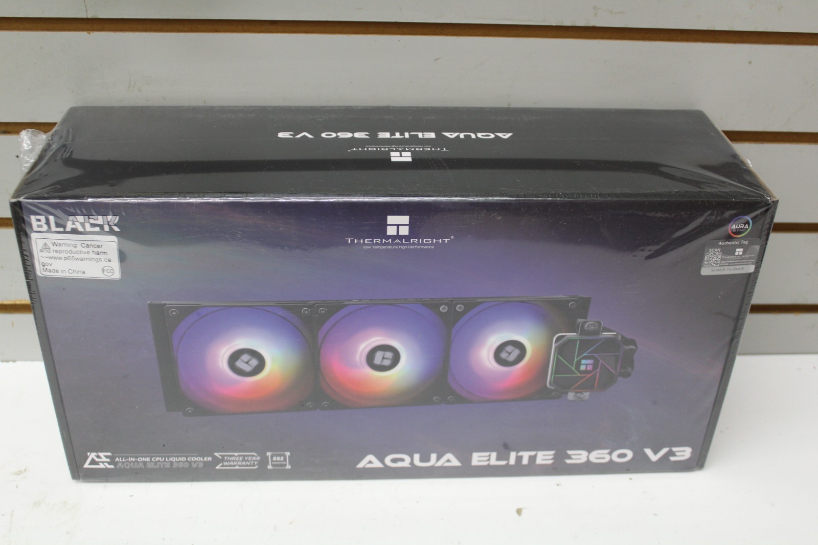 Thermalright Aqua Elite 360 V3 AIO CPU Cooler 360mm ARGB PWM Fans FREE SHIPPING