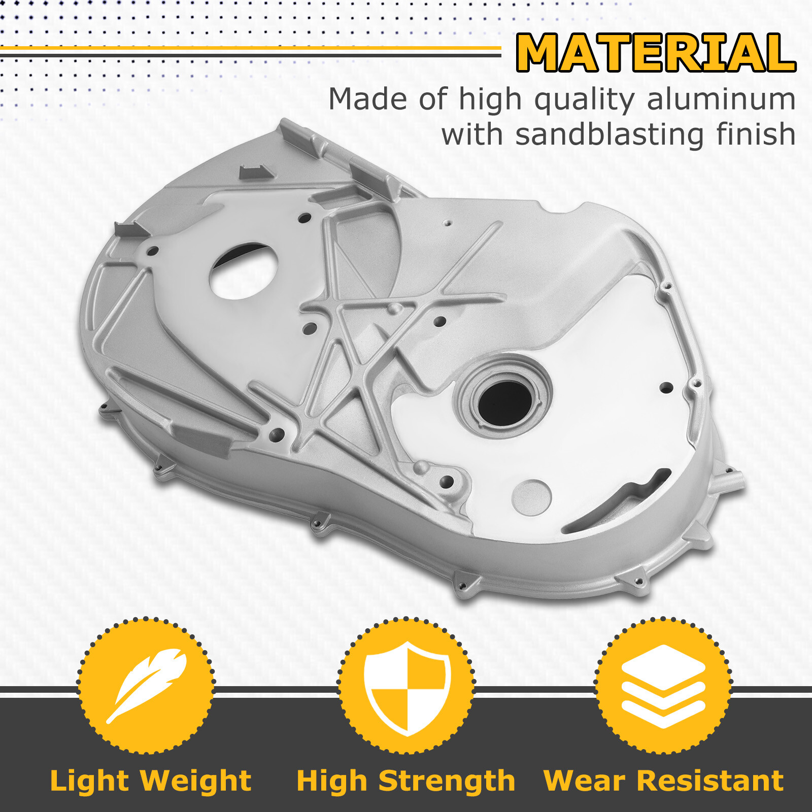 Inner Clutch Cover Aluminium For Polaris RZR PRO XP 2020 #5142931