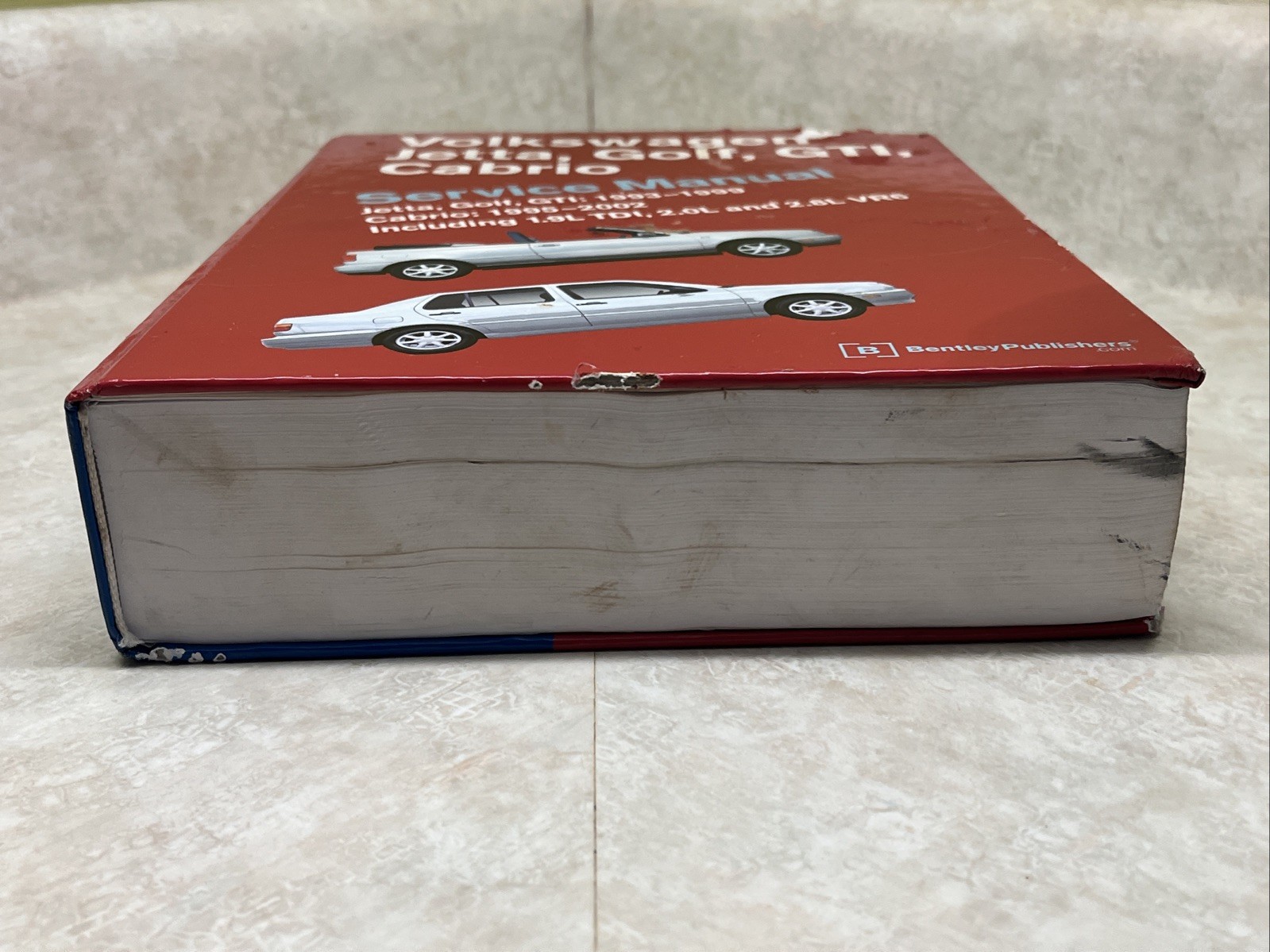 Service Manual Volkswagen Jetta Golf GTI, 1993-1999 & Cabrio 1995-2002 Bentley