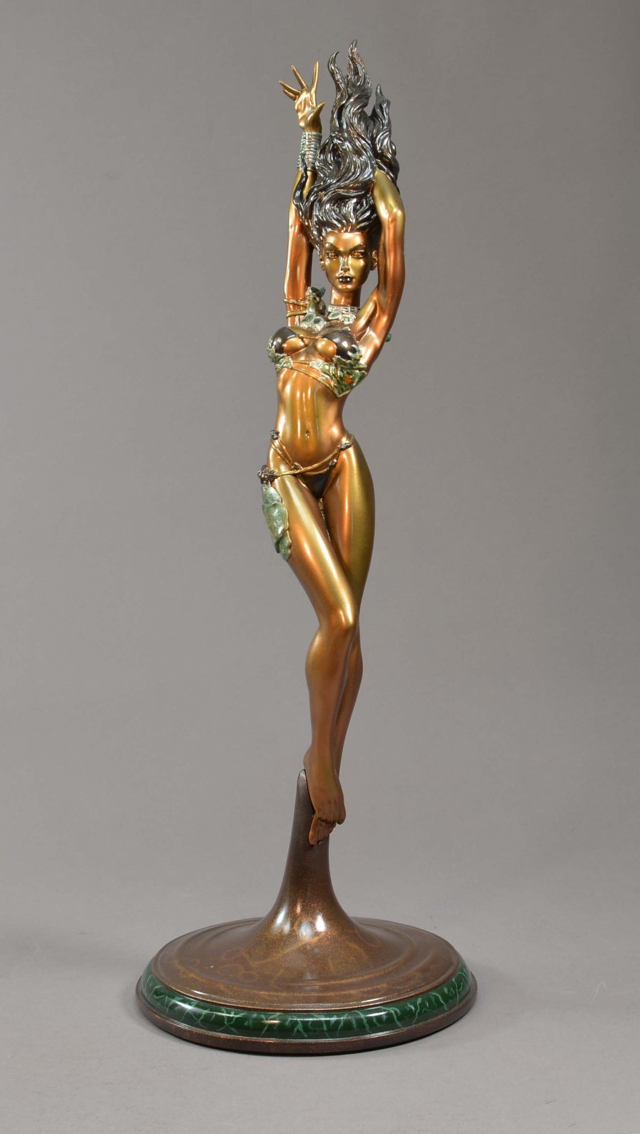 CS Moore Studio and Aspen MLT Inc"s Fathom faux bronze statue #PPS of 250!