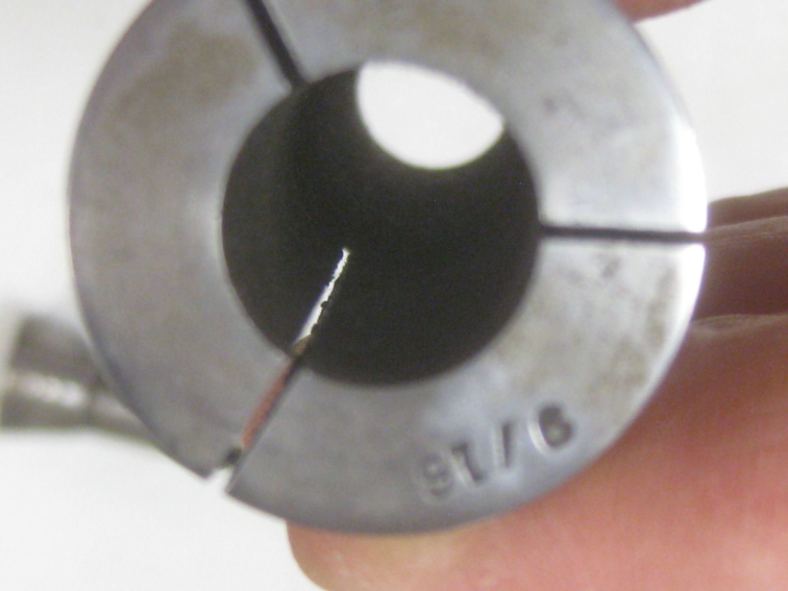 Set of 7 Van Norman Collets Different Sizes +extra