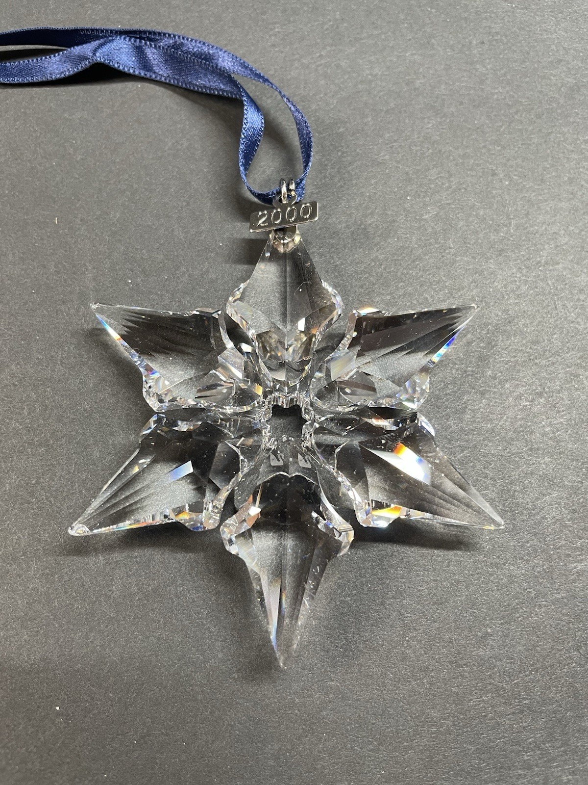 Swarovski Crystal 2000 Large Annual Edition Christmas Holiday Ornament 243452