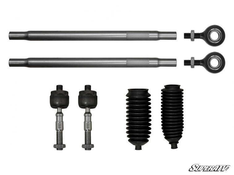 SuperATV Heavy Duty Tie Rod Kit for Polaris RZR XP 1000 (2014-2018)