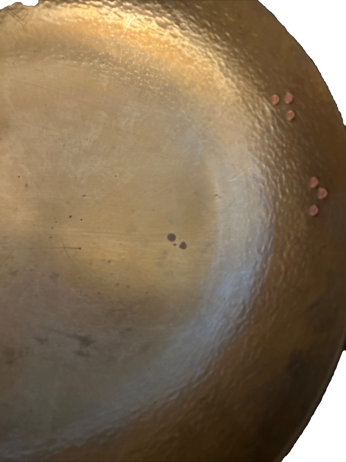 Thai Traditional Wok Brass Pan Home Cooking Food & Dessert Medium Size Thai Chef