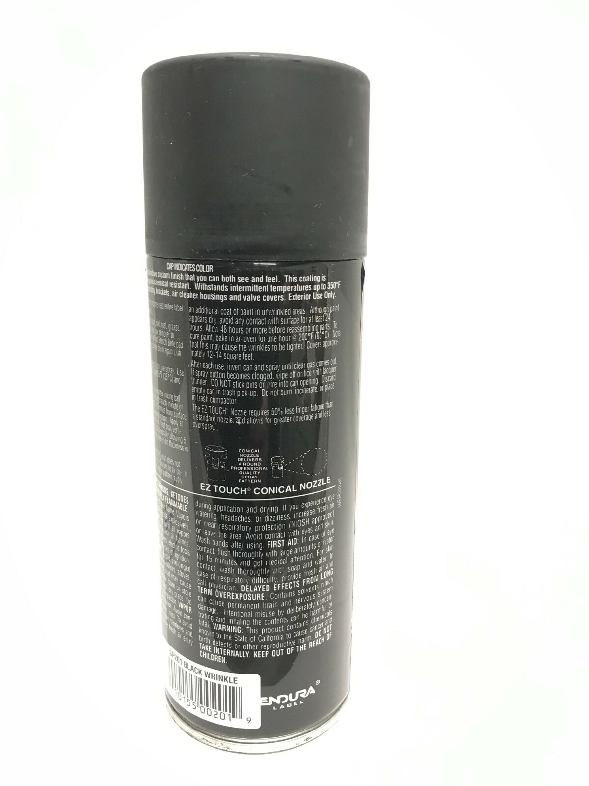 VHT SP201 Wrinkle Plus Black Wrinkle Texture Spray Paint Auto Car Valve Cover