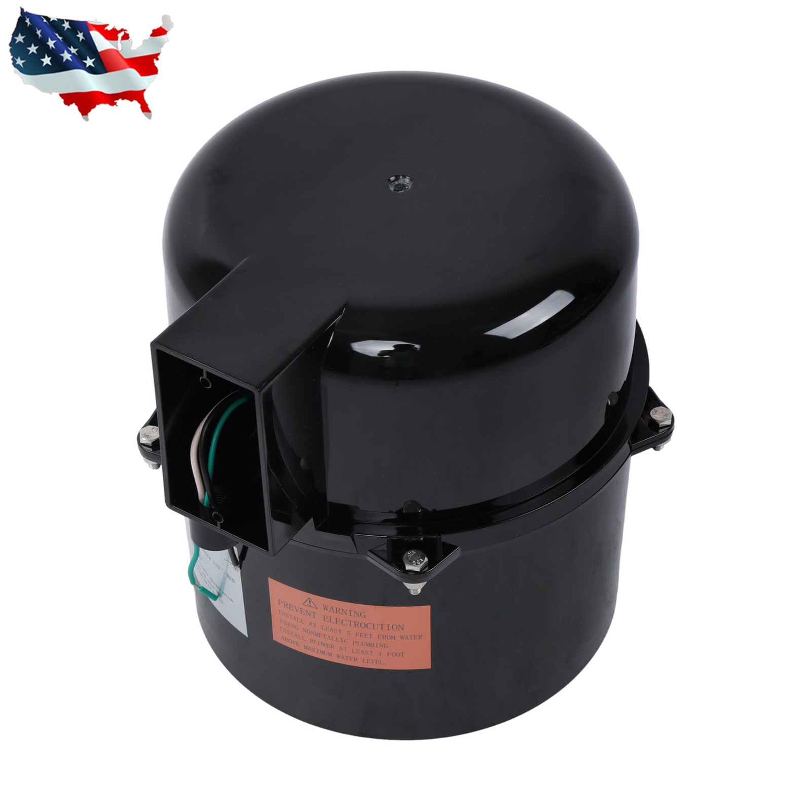 Air Supply Silencer Blower Motor 2HP 120V 9.0 Amps For Hot Tubs and Spa 6320141