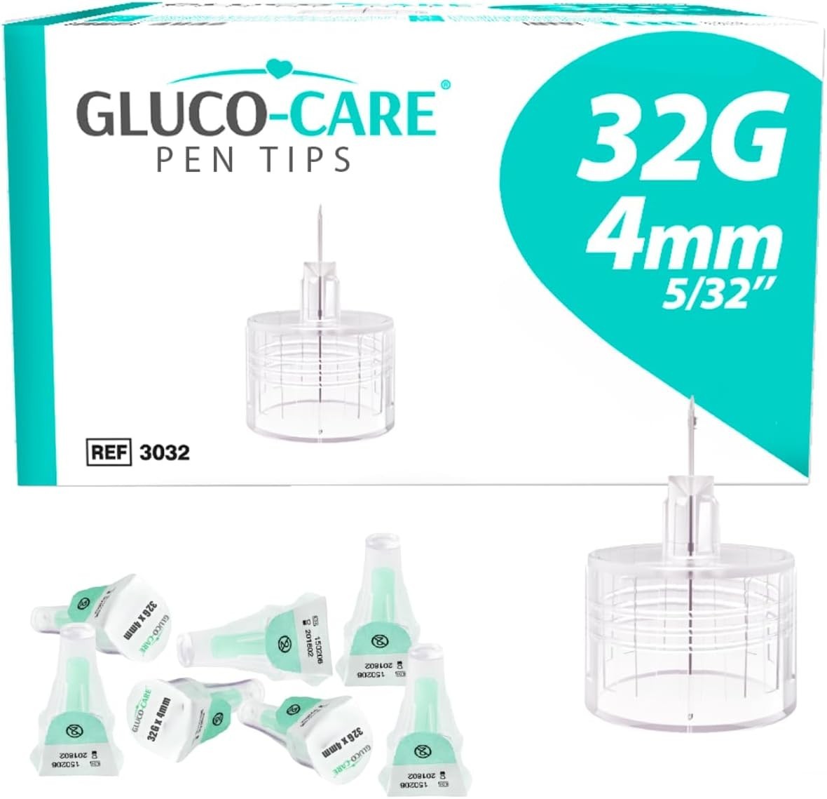 Pen Tips 31G x 4mm Universal Fit 100/bx Extra-Thin Wall Technology