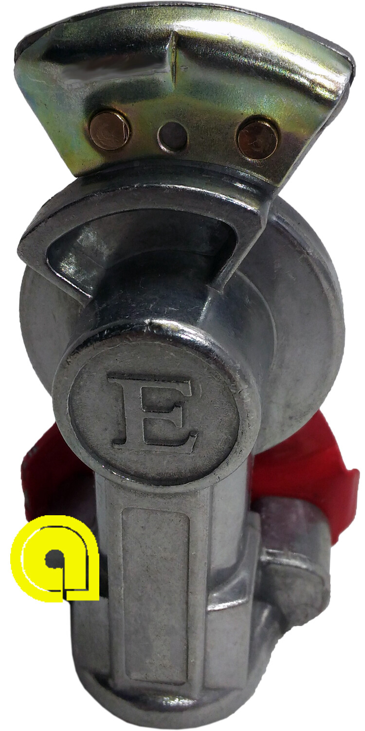 Emergency Gladhand RED Replaces 035042, 1012E, 179.1001 Air Brake coupling