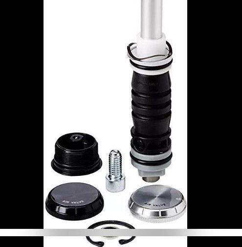 RockShox Spring Internals Left, Paragon Gold A1, 50mm Solo Air Assembly Rebuild