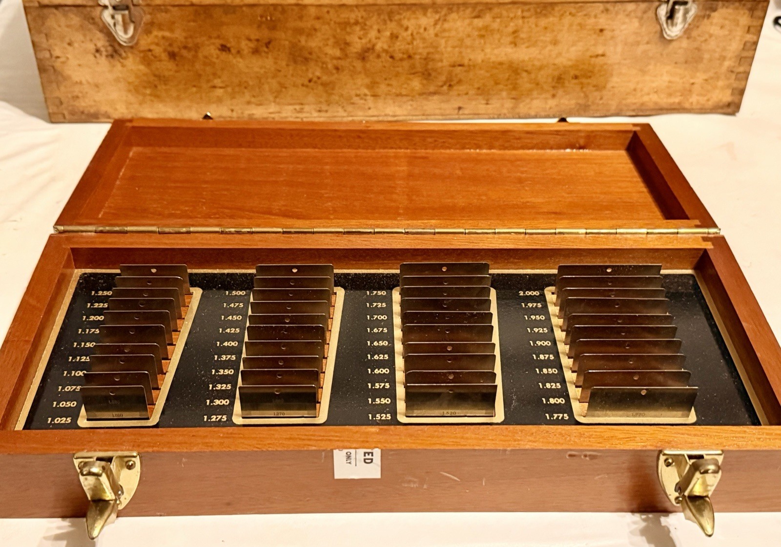 VTG Moore Special Tool Co. Taper Gauge Set 40-pc Professional Precision Tool USA