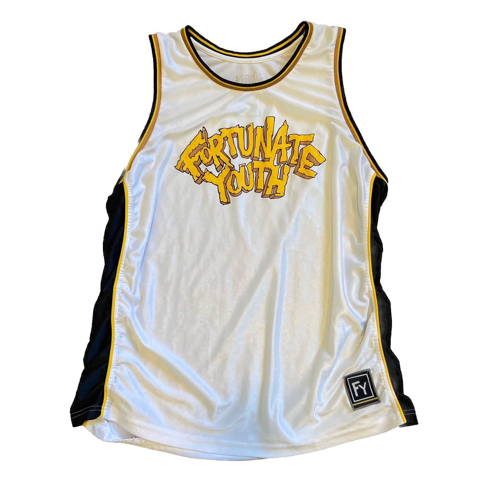 Fortunate Youth Reggae Band XL Jersey White 420 Rare Official Merchandise