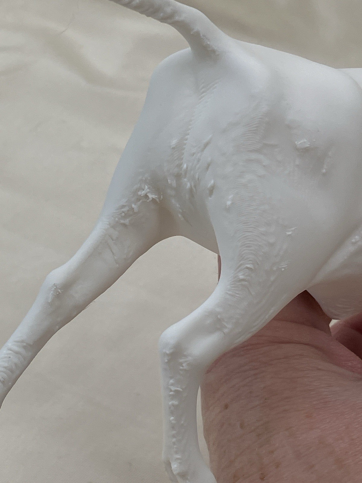 1:12 Unfinished Running Steer Cow 3d Print Classic Scale Breyer Model Horses Etc