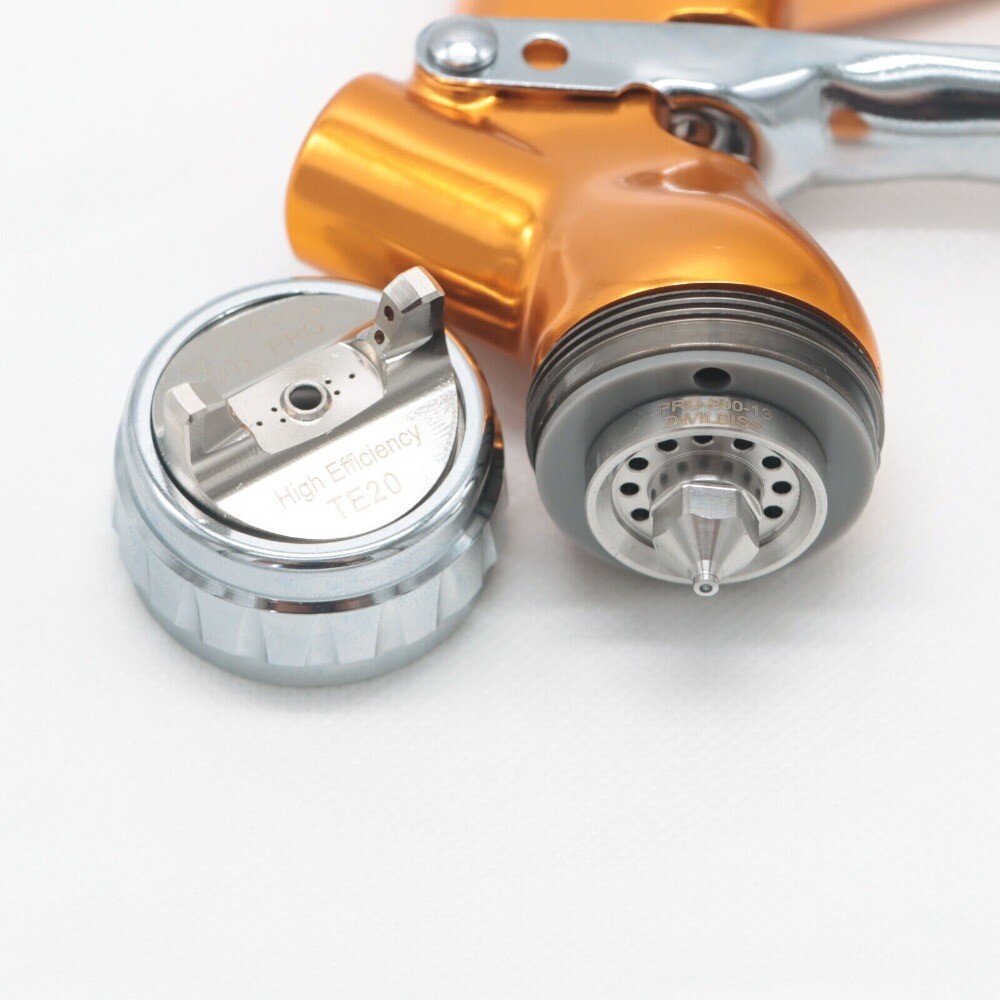 For Devilbiss Gold Tool Pistol Spray Gun Paint Cars GTI PRO LITE 1.3mm TE20