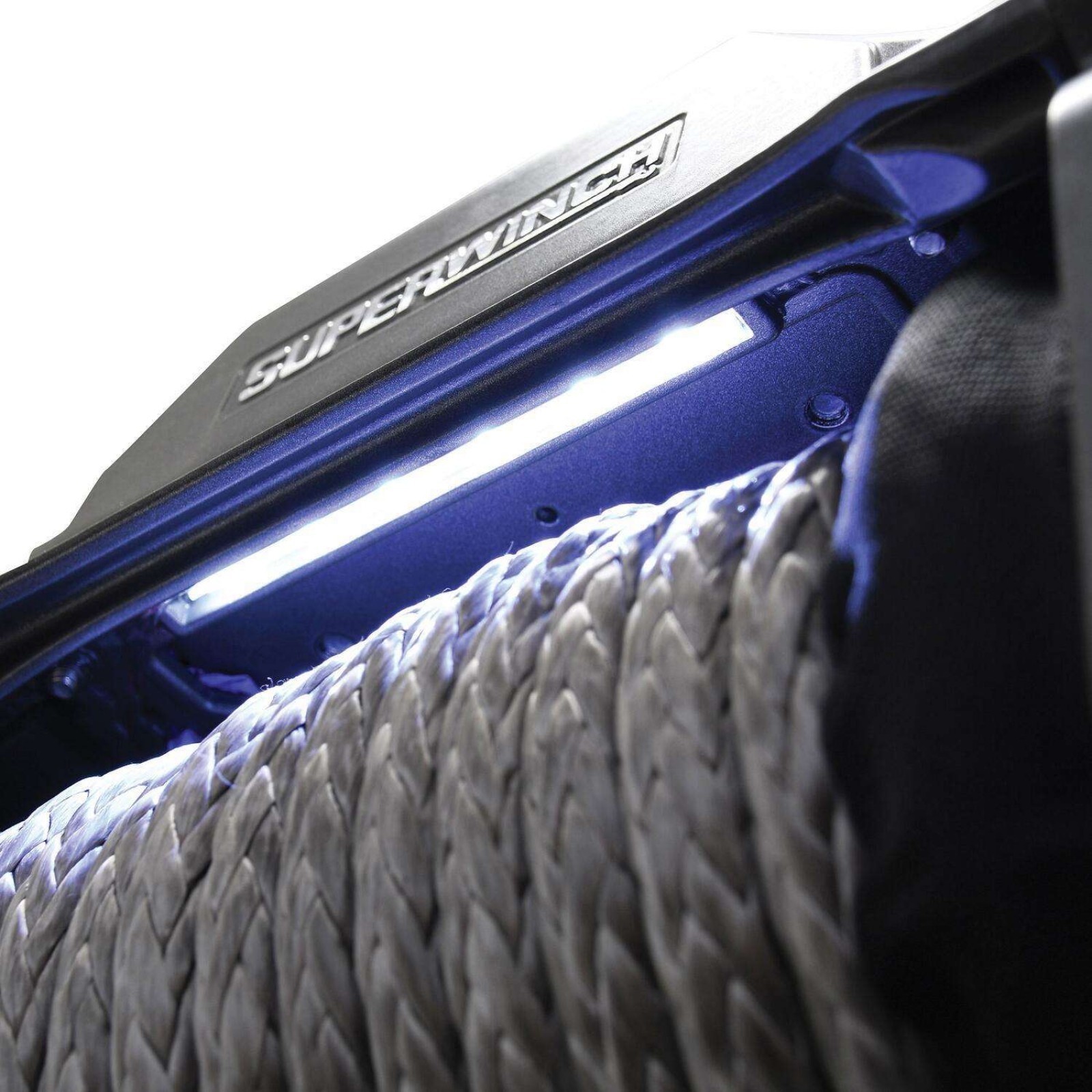 Superwinch 10000 LBS 12V DC 3/8in x 80ft Synthetic Rope SX 10000 Winch 1710201