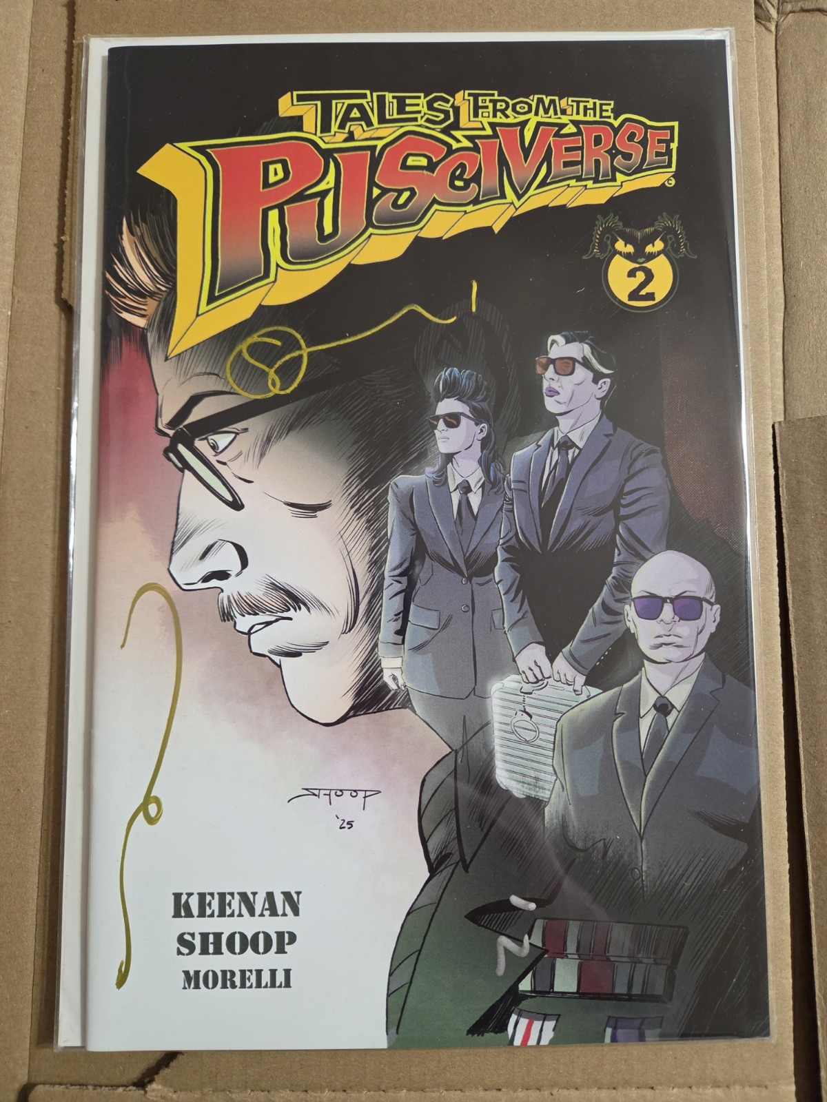 Signed Puscifer Comic Book "Tales from The Pusciverse" Episode #2 The Breifcase