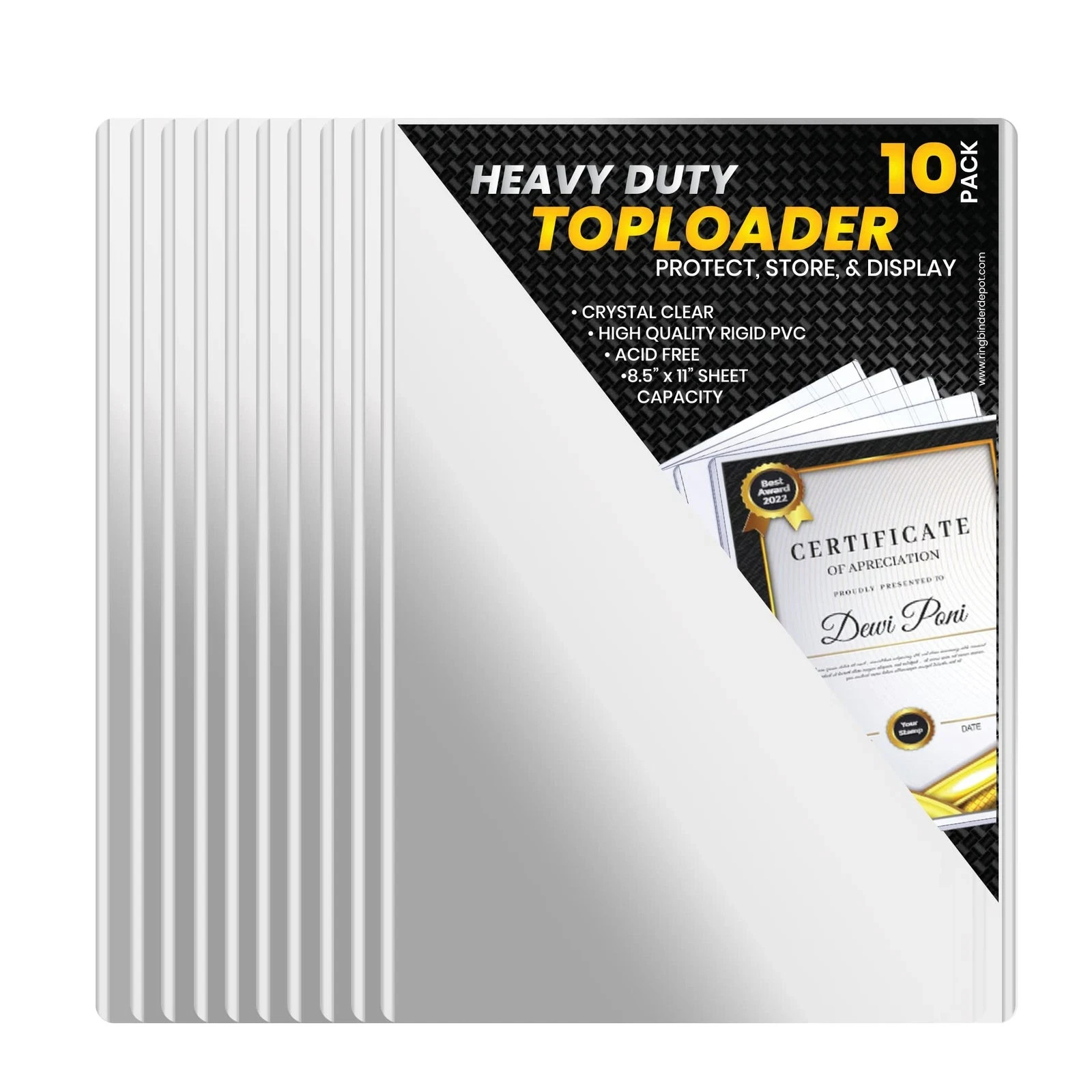 Comic Book Top Loaders - Protector Hard Case Sleeve, Toploader Holder for Silver