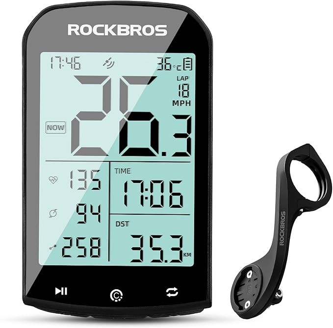 ROCKBROS ANT+ Odometer Speedometer M1 GPS Bike Computer Bluetooth MTB Waterproof