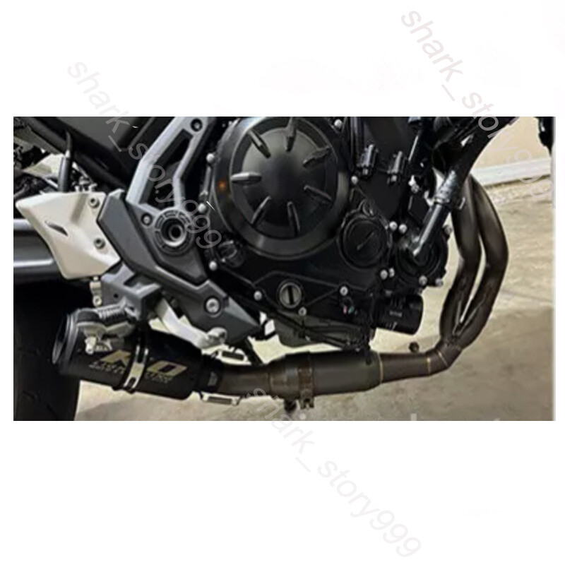 Ninja 650 For Kawasaki Z650 2023-25 Exhaust 51mm Muffler Tips Header Front Pipe