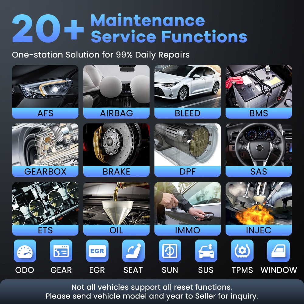 MUCAR 682 Bidirectional Full System OBD2 Scanner Car Diagnostic Tool FCA CAN FD