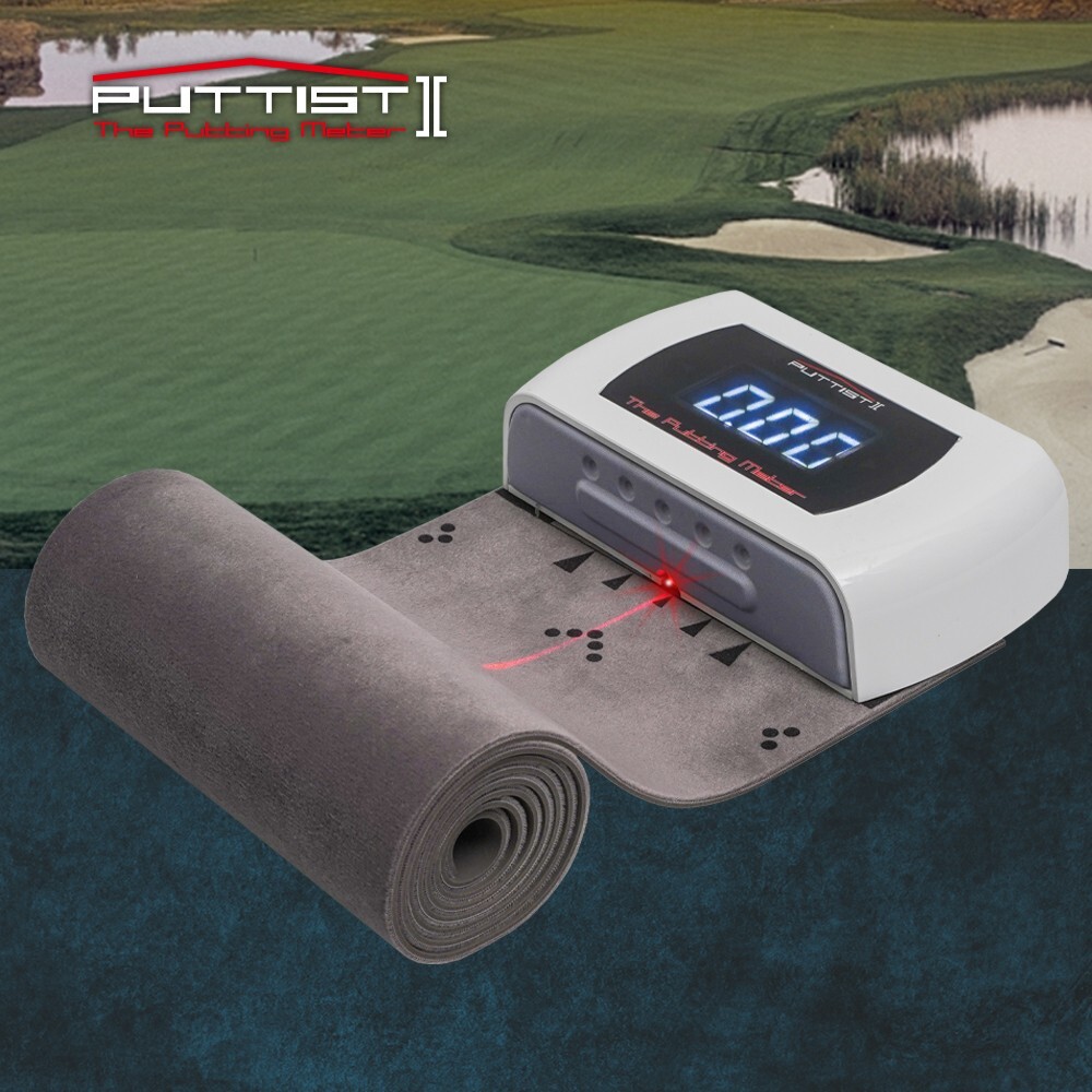 PUTTIST II Newest Digital Putting Trainer (20 Meter / 60 feet / Rechargeable )