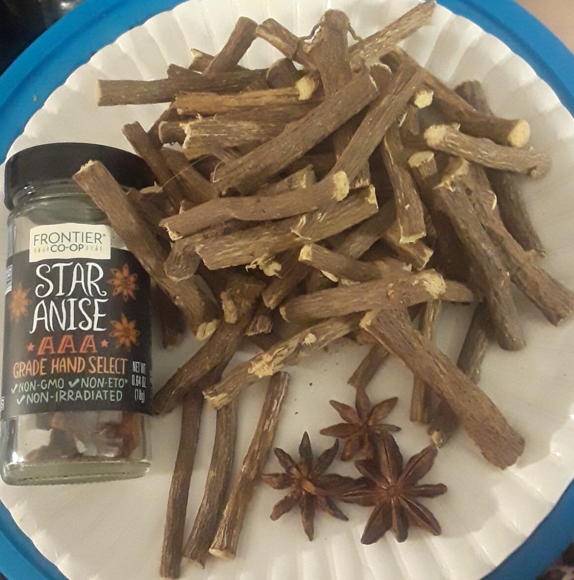 3p LOT:STAR ANISE LICORICE ROOT CHEW STICKS NATURAL NO NICOTINE STOP SMOKING AID