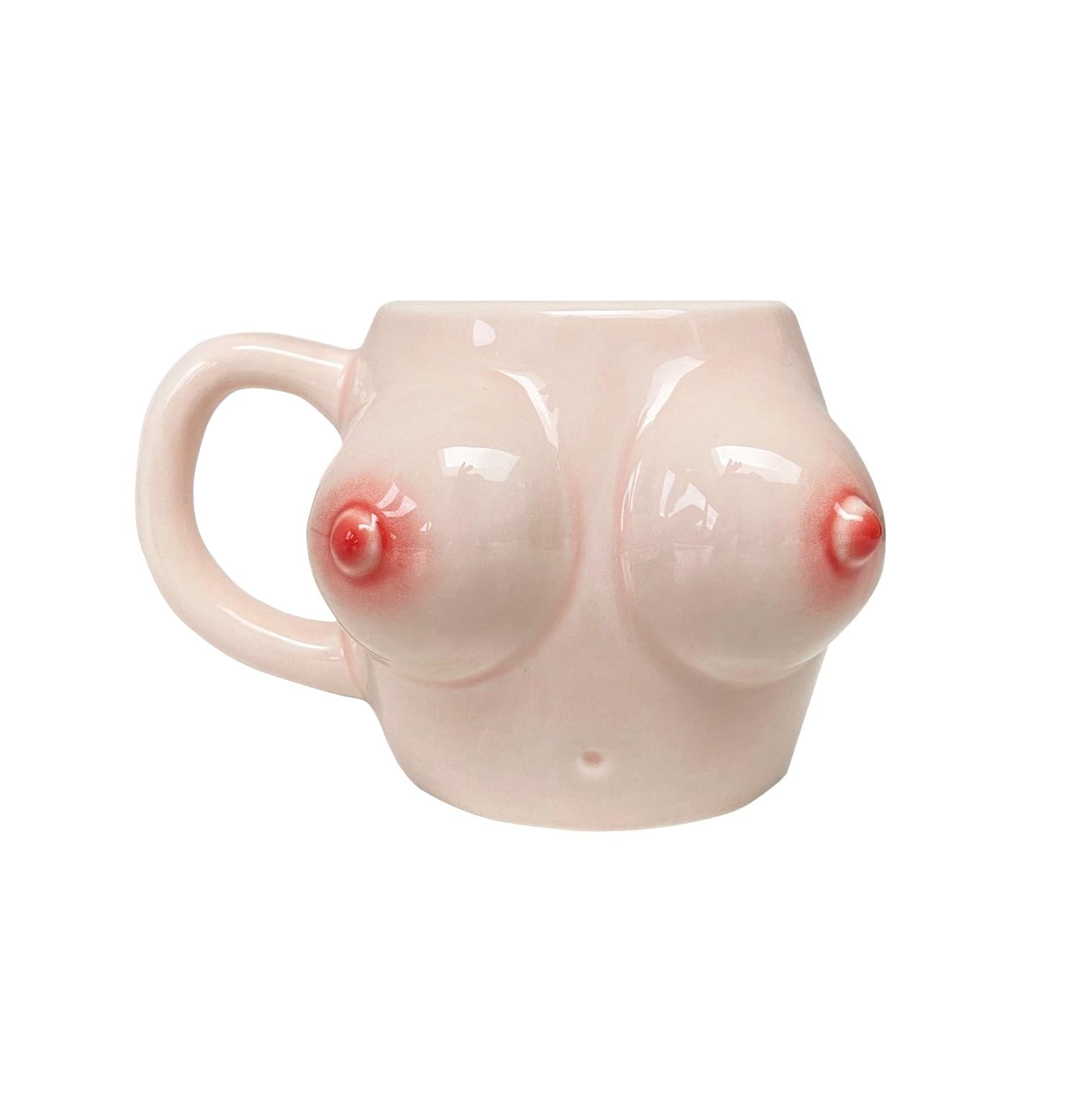 Funny Boob Mug - Coffee Mug Gag Gift, Tits Mug For Guys, Novelty Gift Titty M...