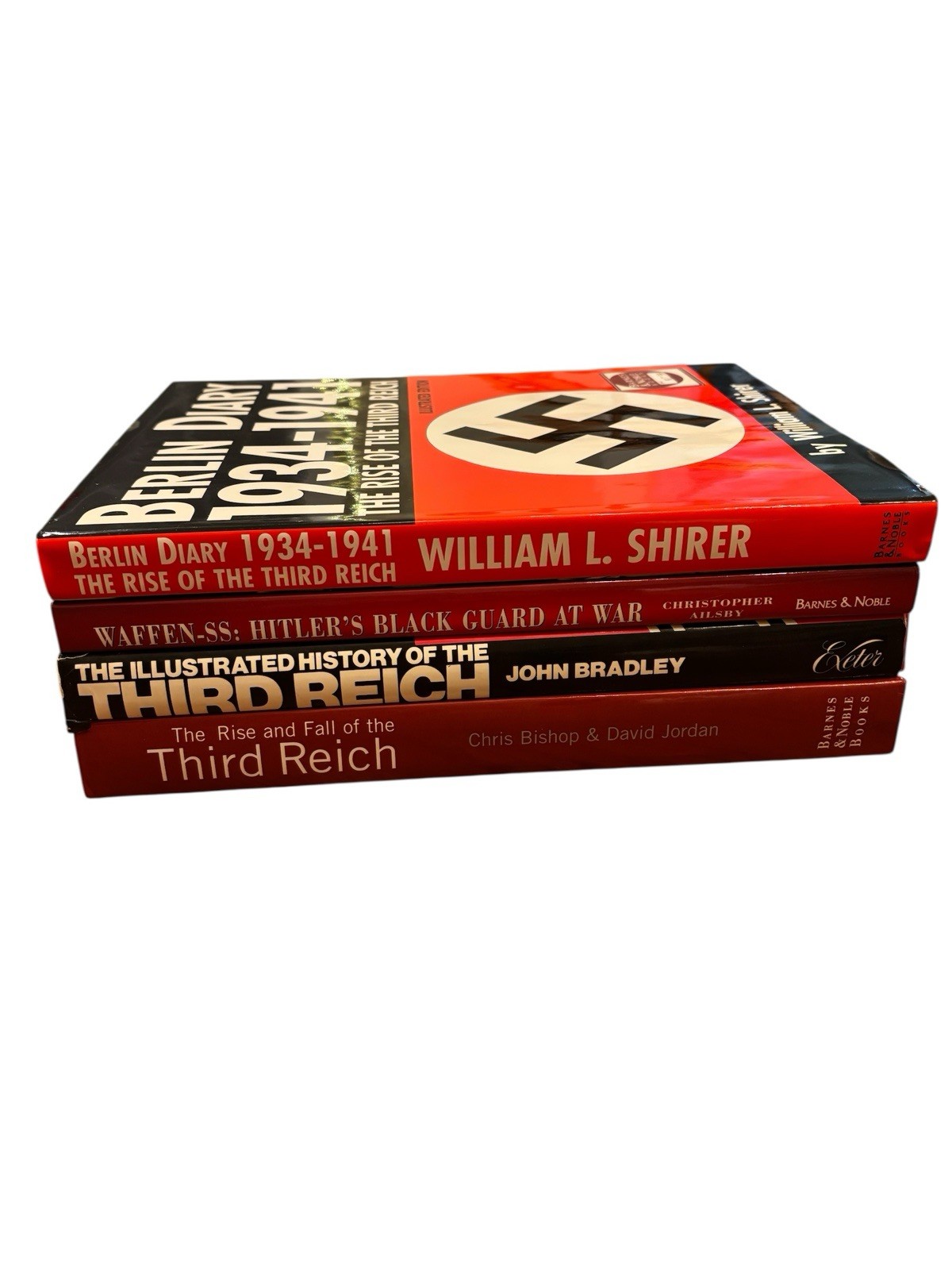 Lot 4 Large Illustrated Third Reich Coffee Table Books Bradley Shirer Bishop+