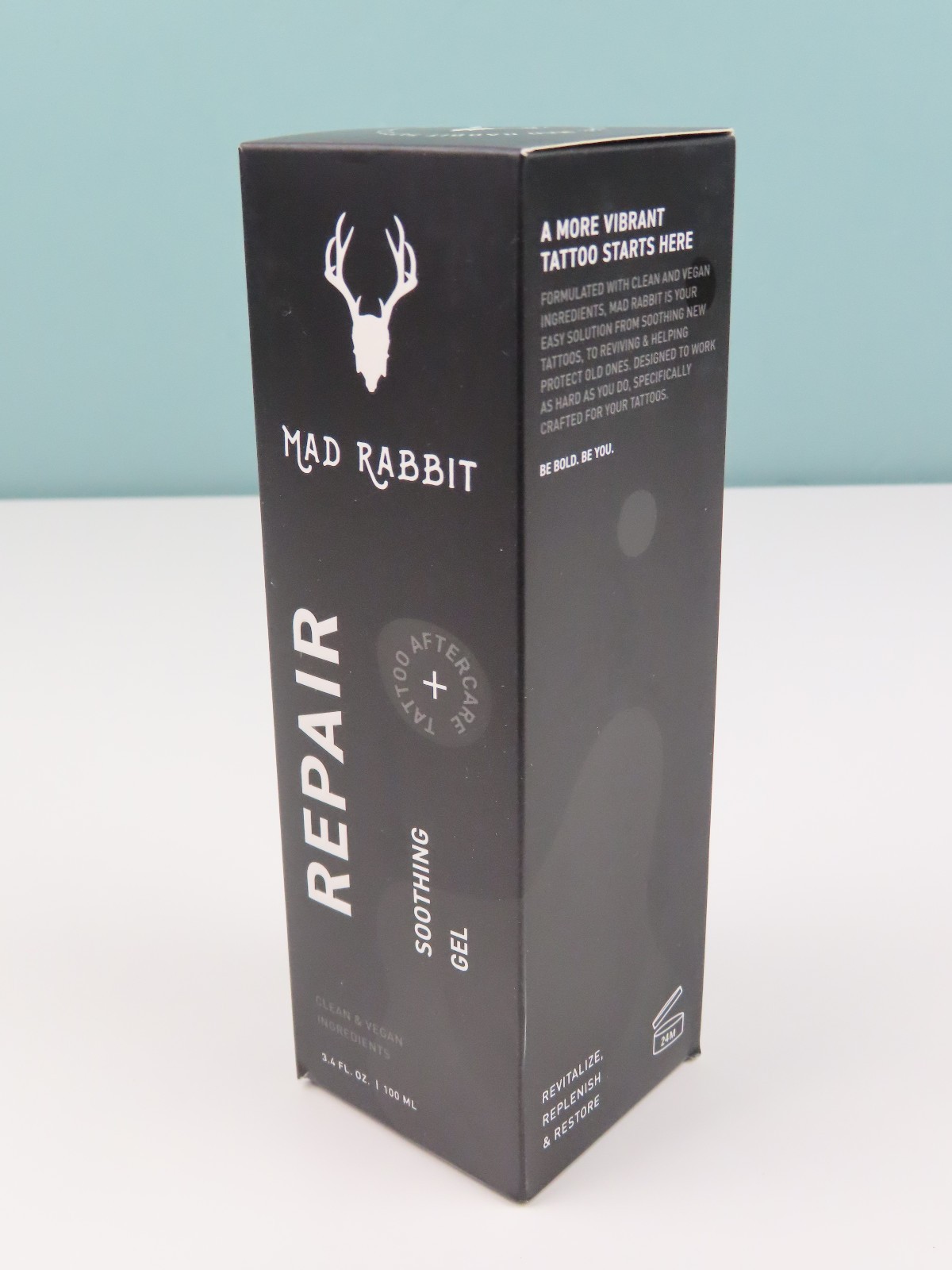 Mad Rabbit Tattoo Repair Soothing Gel Aftercare, 3.4oz NEW ( 1-Pack)