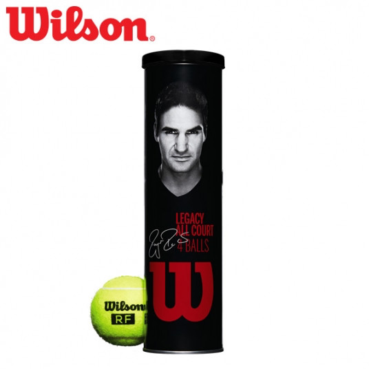 Wilson RF Legacy Tennis Ball Racquet Racket Sports 4Balls/Can NWT WRT11990M