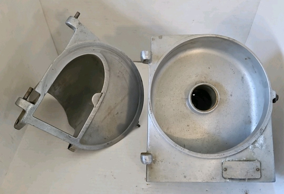 Vtg Pelican Head Mixer Attachment Shredder Grater Slicer Housing Hood