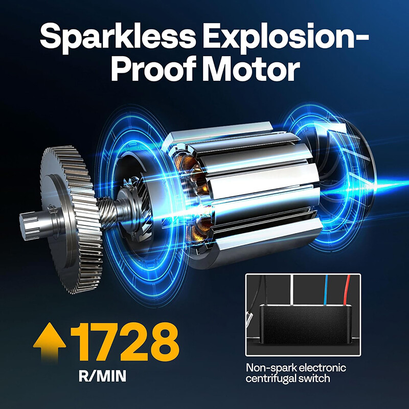 4.5CFM 1/3HP Air Vacuum Pump AC Manifold Gauge Set R32 R1234yf R134a R22 R410a