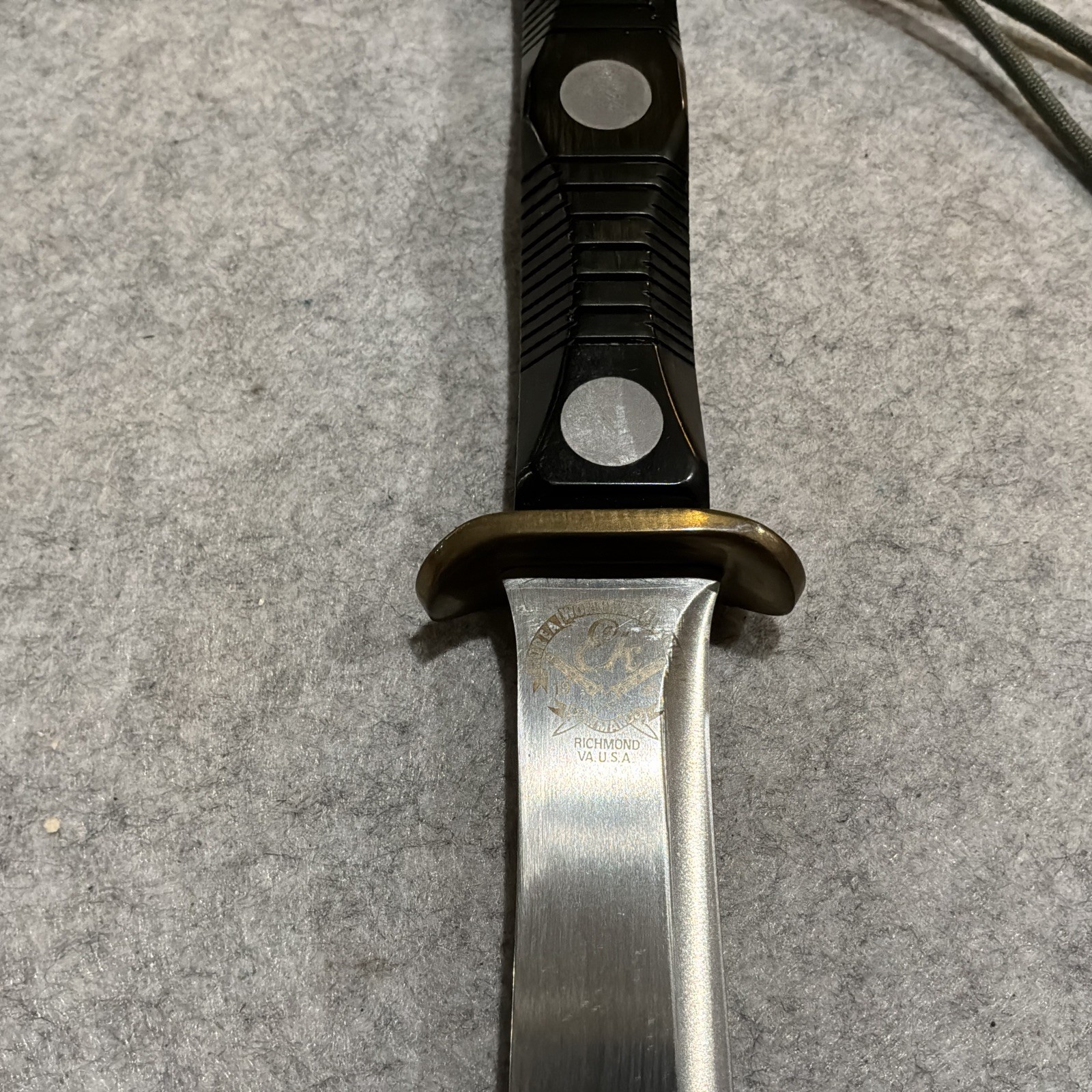 Vintage EK Commando USA P3 Fixed Blade Knife W/ Sheath & Box New