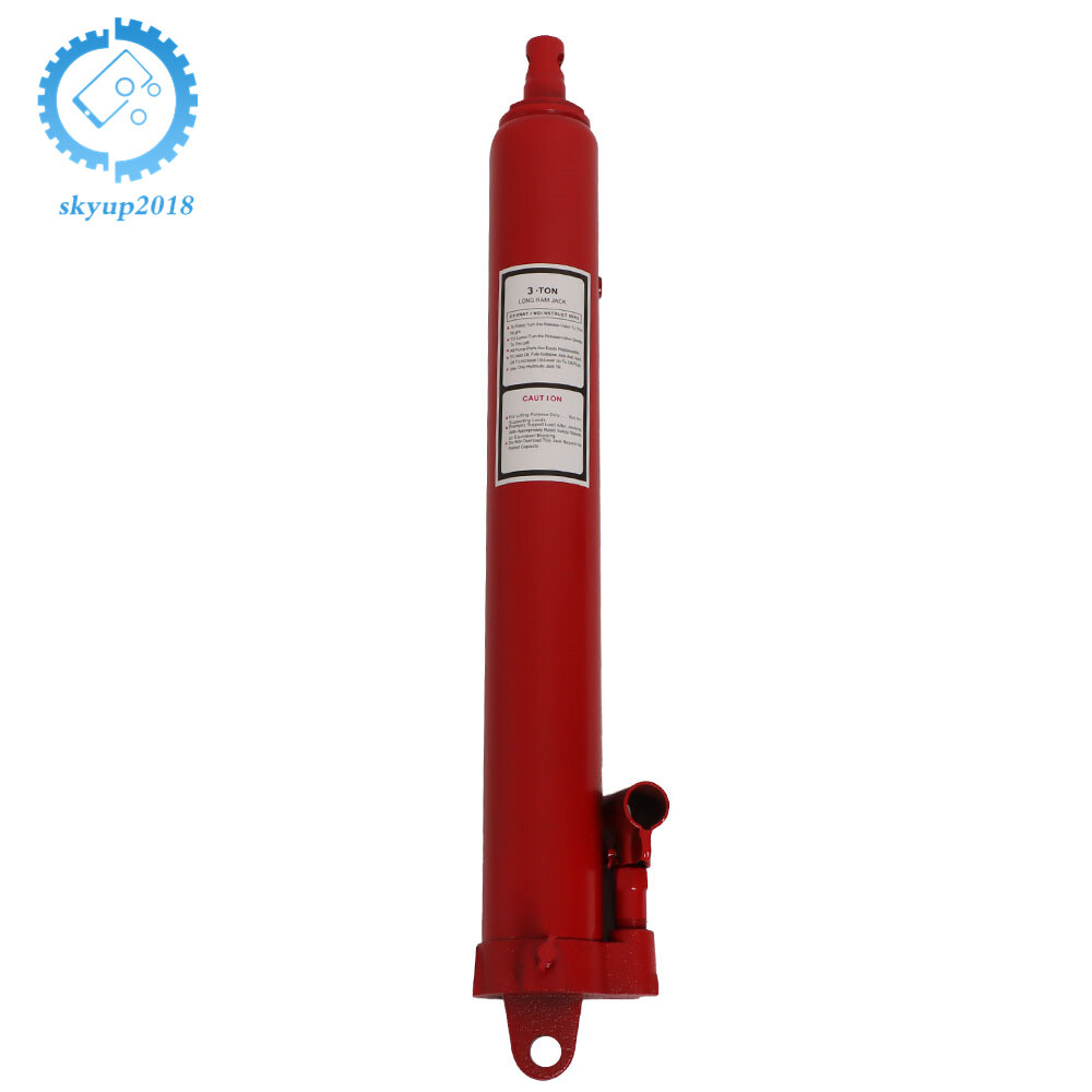 6600lbs Long Manual Hydraulic Jack Single Pump Engine Lift Cherry Picker