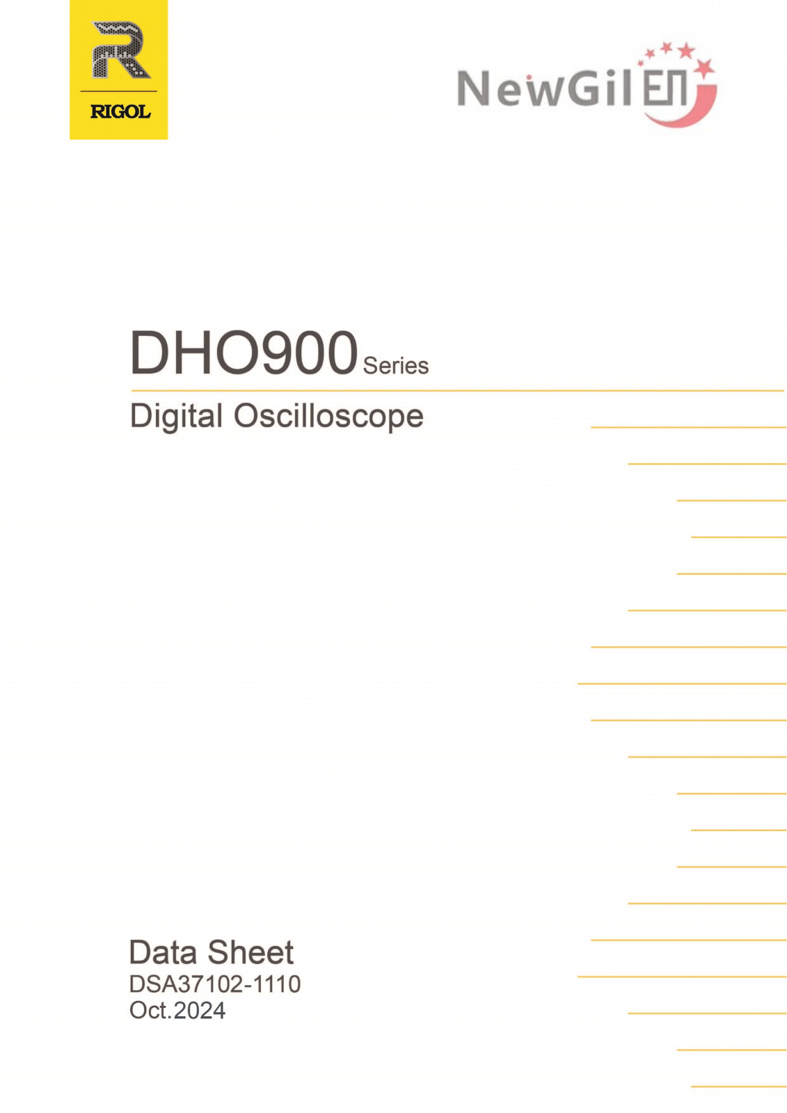 RIGOL Digital Oscilloscope DHO900 Series DHO914 DHO914S DHO924 DHO924S