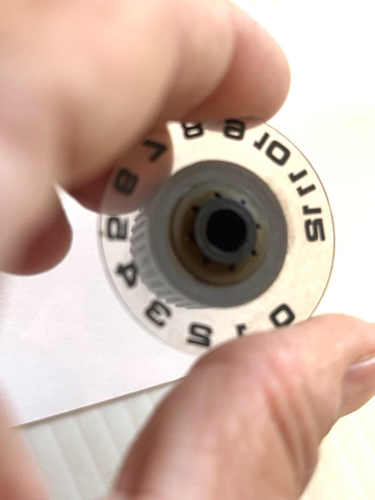 GIBSON MEDALIST 4/10 TUBE AMPLIFIER - ONE ORIGINAL KNOB