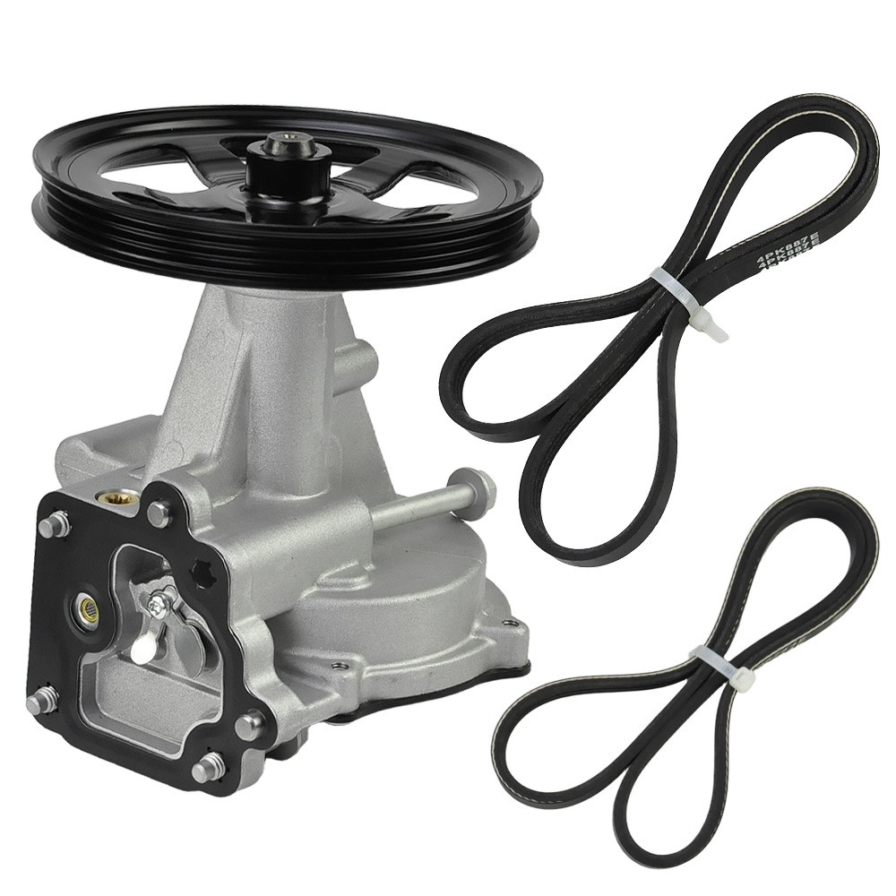 Vacuum Pump&Belt For Chevrolet Suburban Tahoe Silverado GMC Yukon Escalade 15-20