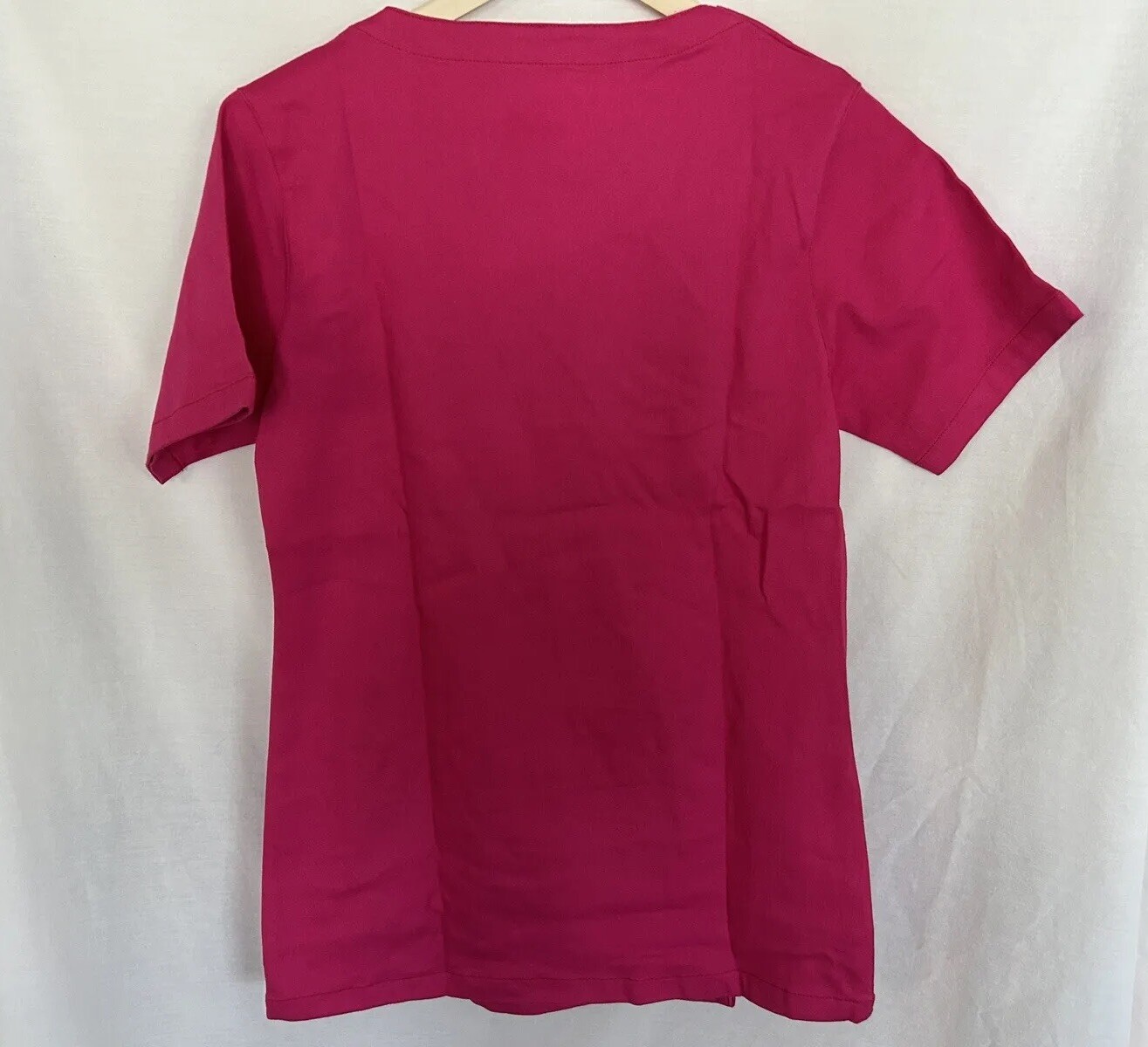 NWOT Audacity By Nurset Dark Pink Women’s 2pc Medical Surgical Scrub Set Sz XL