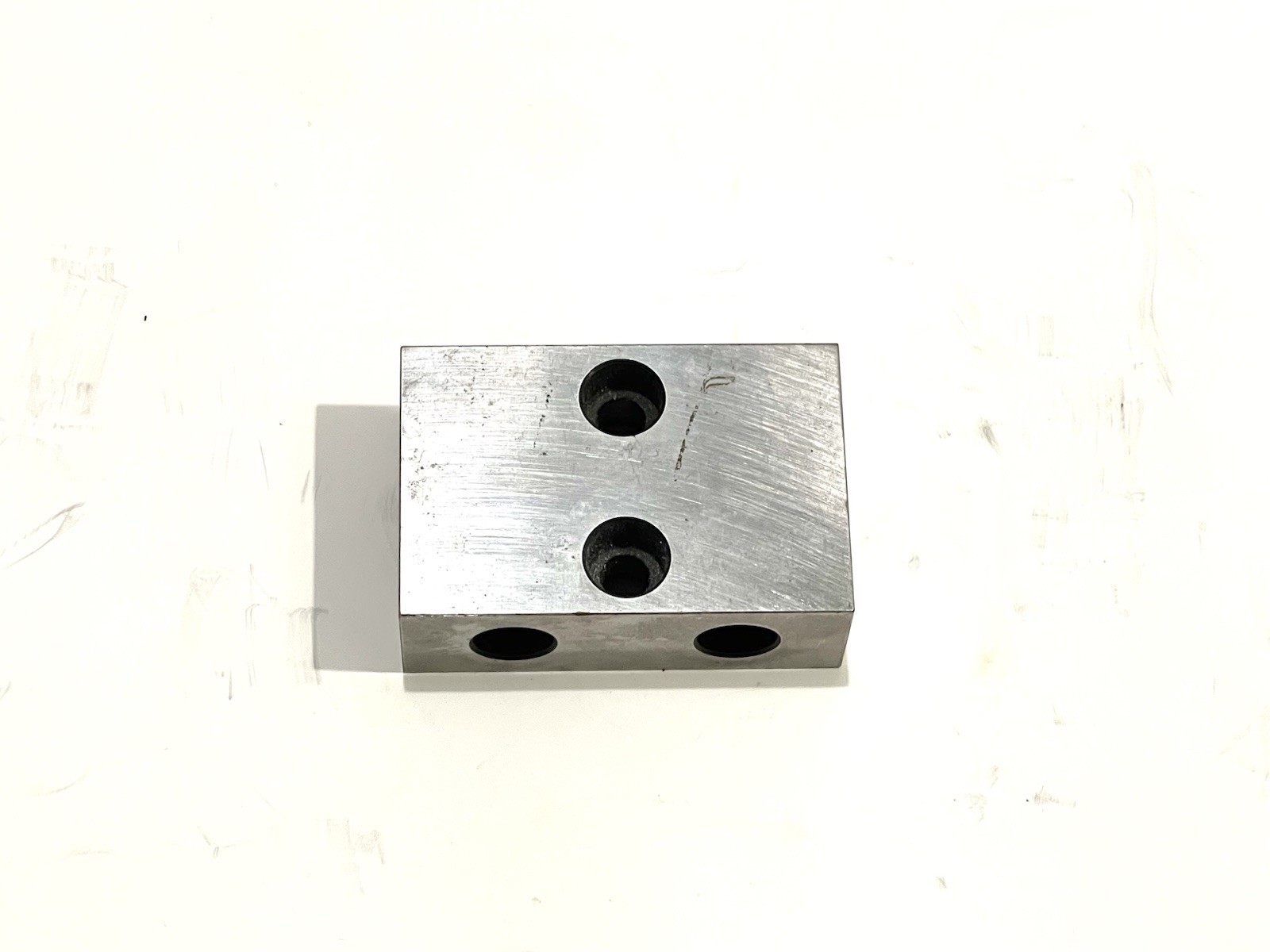 Starrett Tri-Block: 1 Blocks, 5 Holes, 1 in x 2 in x 3 in, 0.0001 in Squareness