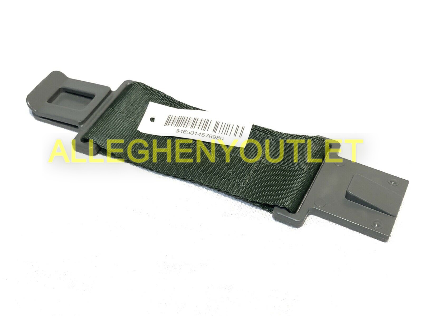 NOS US MILITARY LBE LCE ALICE WEB PISTOL BELT EXTENDER 6" EXTENSION GRAY CLIP