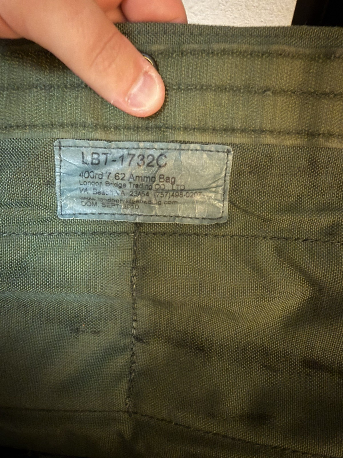 LBT-1732C Predator Pack Extremely Rare Cag Opfor Experimental Machine Gun Pack