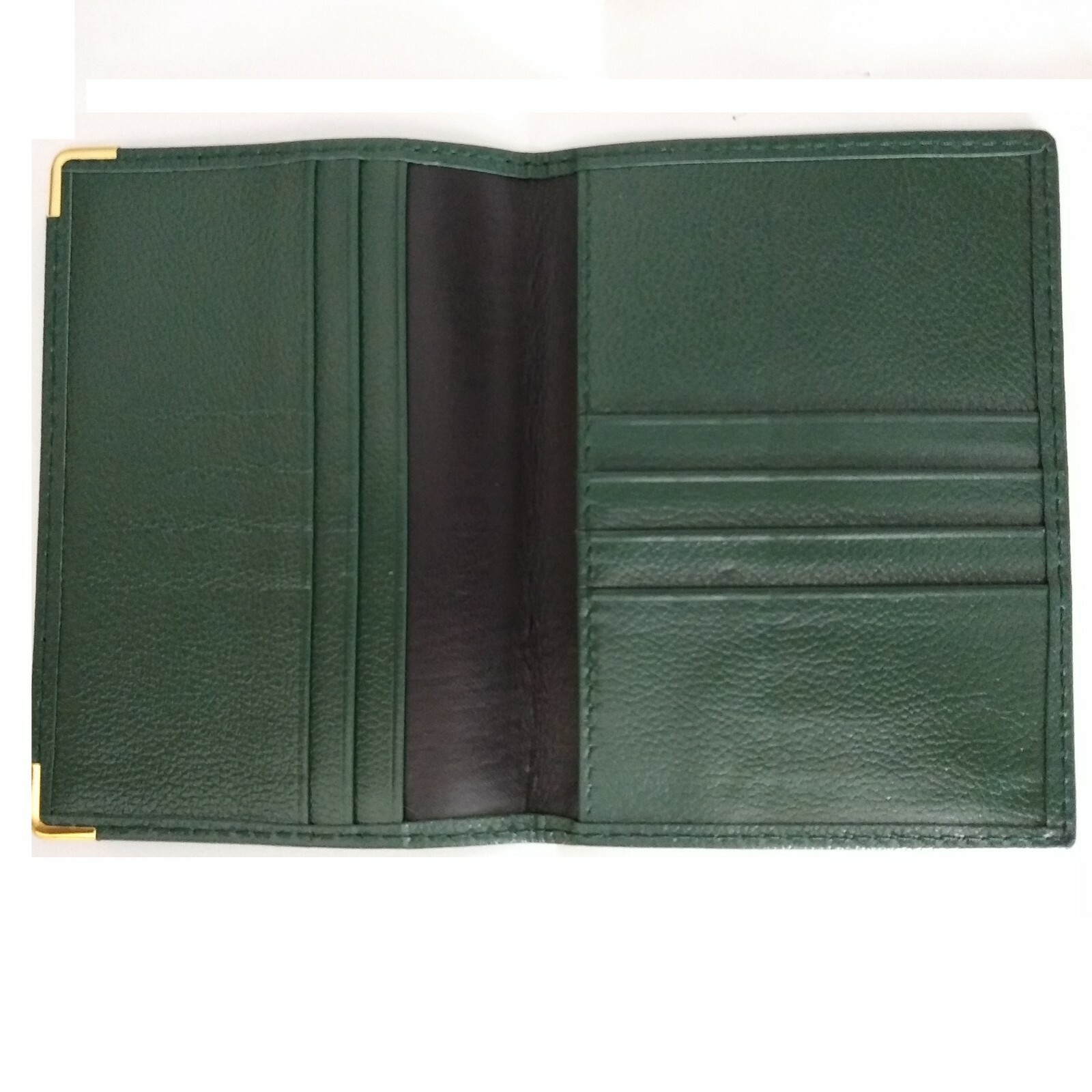 Rolex Dark Green Leather Passport Holder and Card Wallet 0068.08.05
