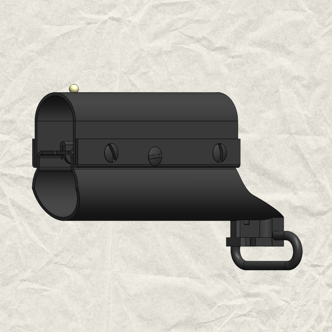 Remington 870 - Bayonet Adapter (Ohio National Guard version) - reproduction