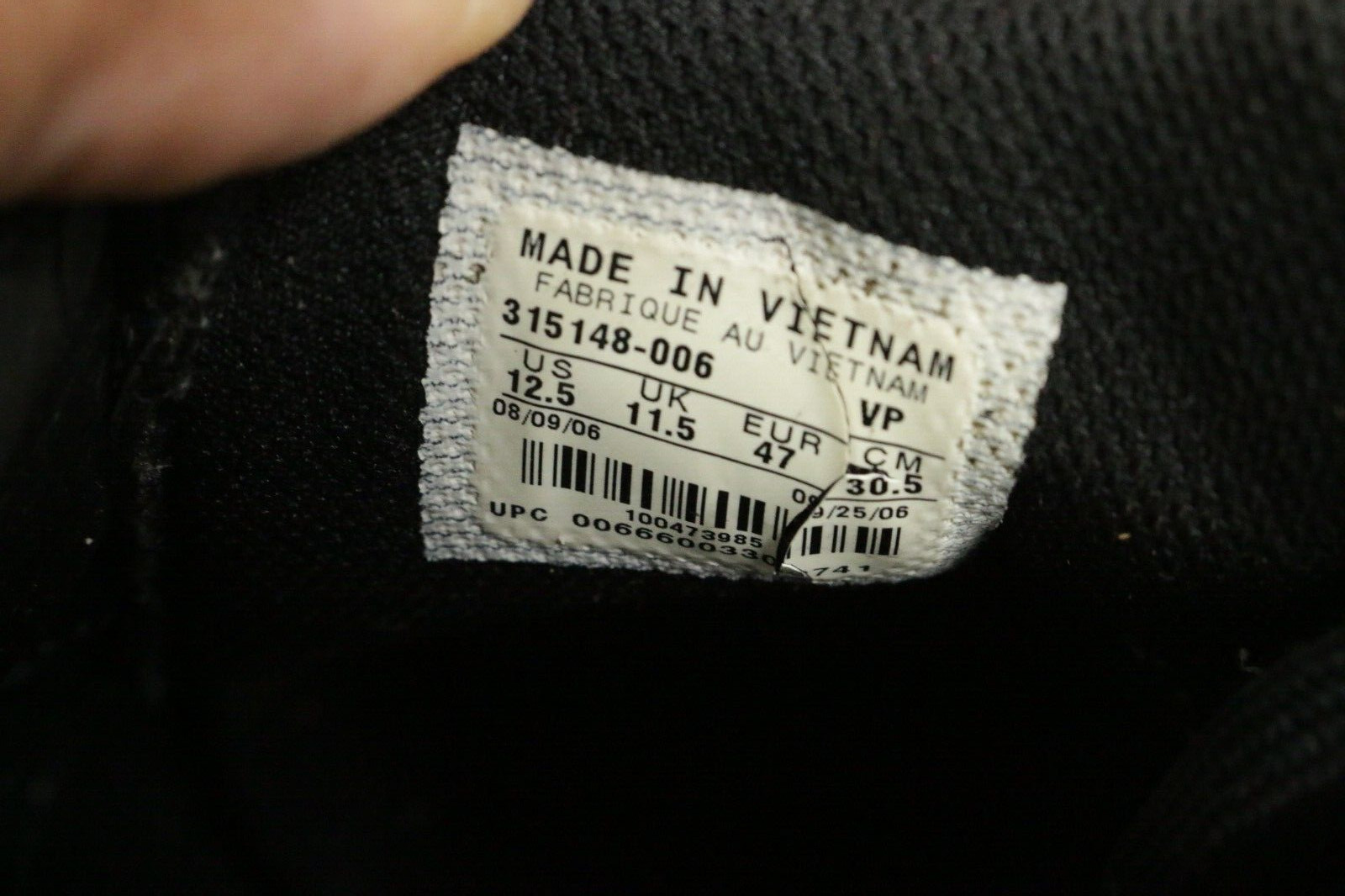 Nike Total 90 Shift FG Soccer Cleats Mens Size 12.5 Black Boots Cleats