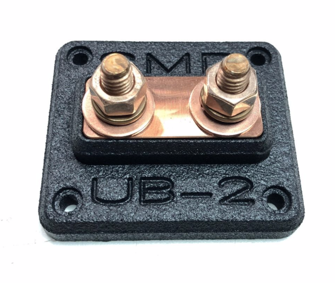 SMD UB-2 *COPPER* (Universal Power/ Grounding Bar - 2 post)
