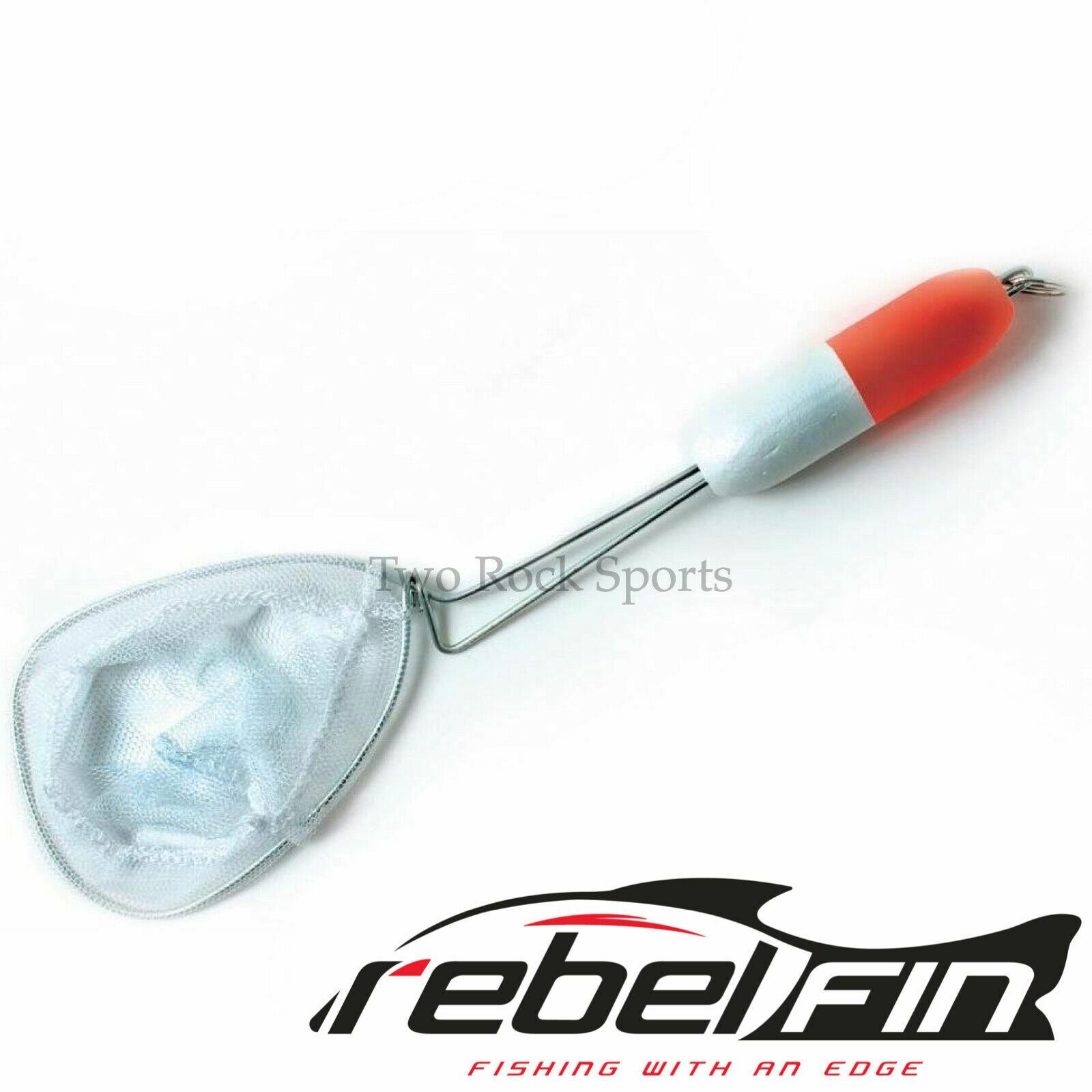 FLOATING Minnow BUCKET NET - Ice Fishing Live Well Bait Dip Aquarium Scooper