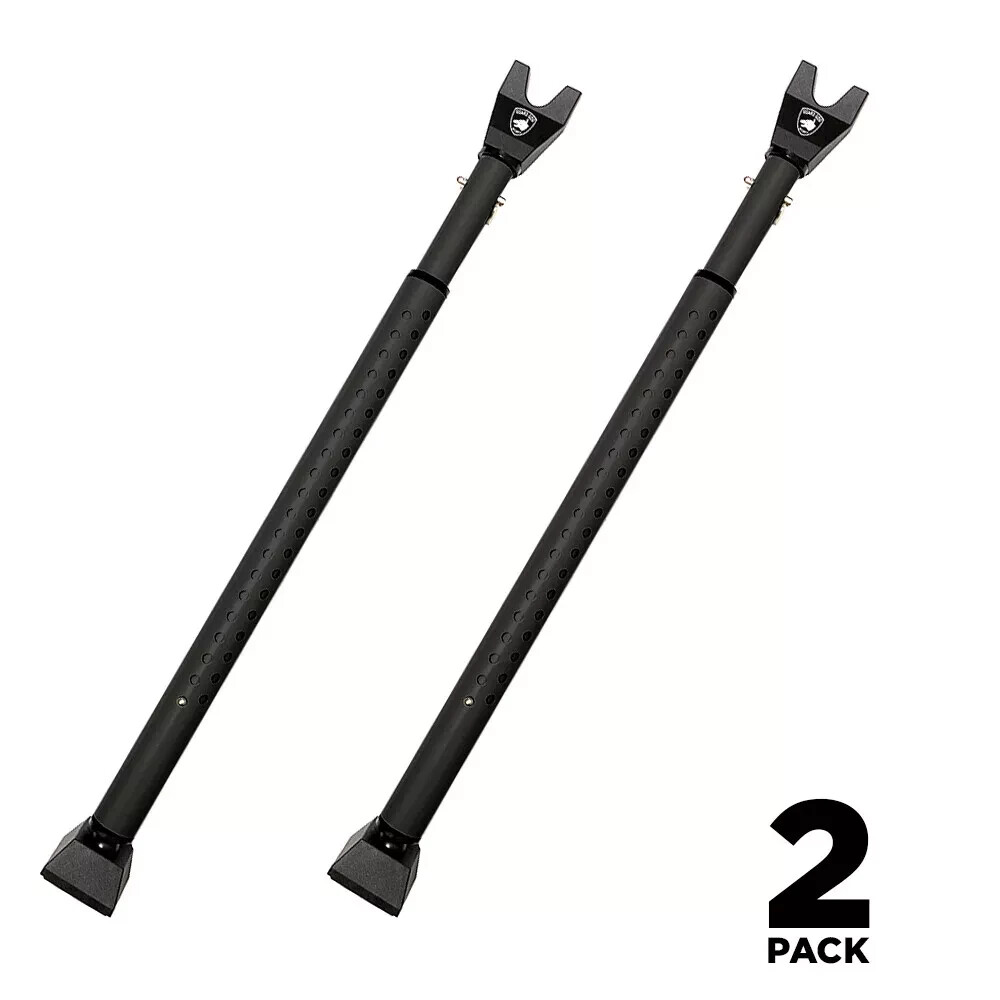 Door Security Bar | Front and Patio Door Jammer 2 Pack