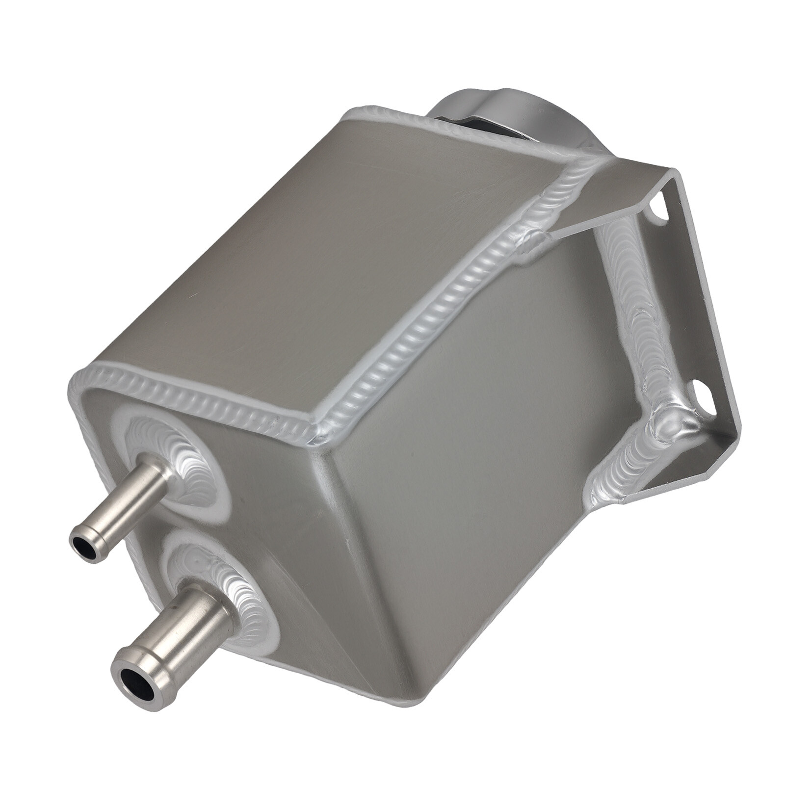 Aluminum Power Steering Reservoir Fluid Tank for Ford Mustang 1999-2004 Silver