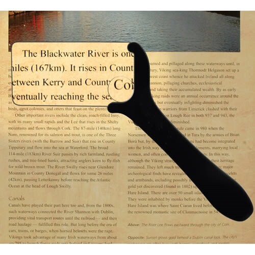 2x4 Frameless LED Light Magnifier 2X + 4X Bifocal Quality US Reading UltraOptix